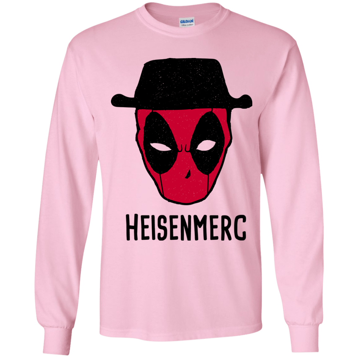 T-Shirts Light Pink / YS Heisenmerc Youth Long Sleeve T-Shirt
