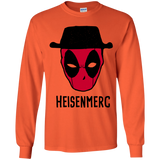 T-Shirts Orange / YS Heisenmerc Youth Long Sleeve T-Shirt