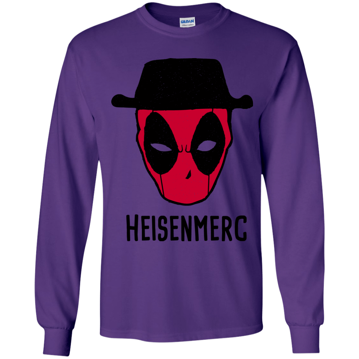 T-Shirts Purple / YS Heisenmerc Youth Long Sleeve T-Shirt