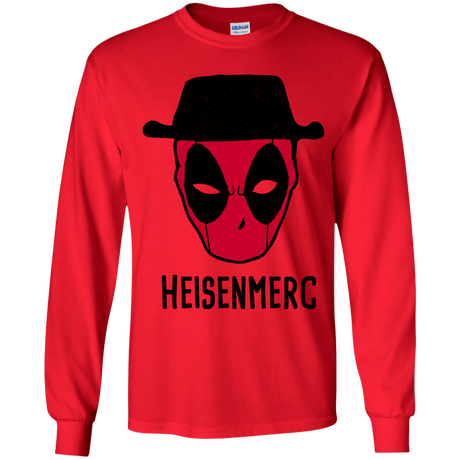 T-Shirts Red / YS Heisenmerc Youth Long Sleeve T-Shirt