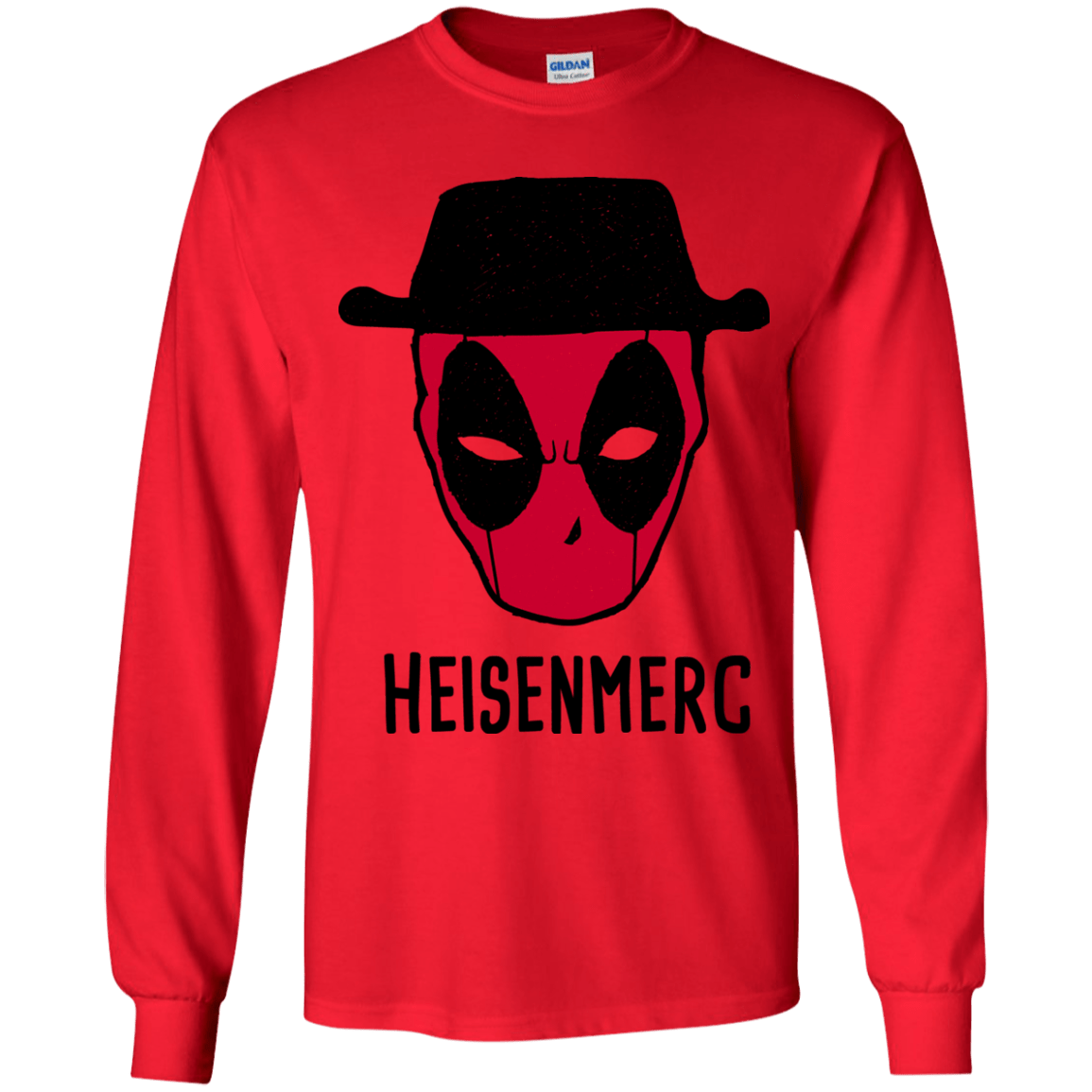 T-Shirts Red / YS Heisenmerc Youth Long Sleeve T-Shirt