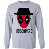 T-Shirts Sport Grey / YS Heisenmerc Youth Long Sleeve T-Shirt