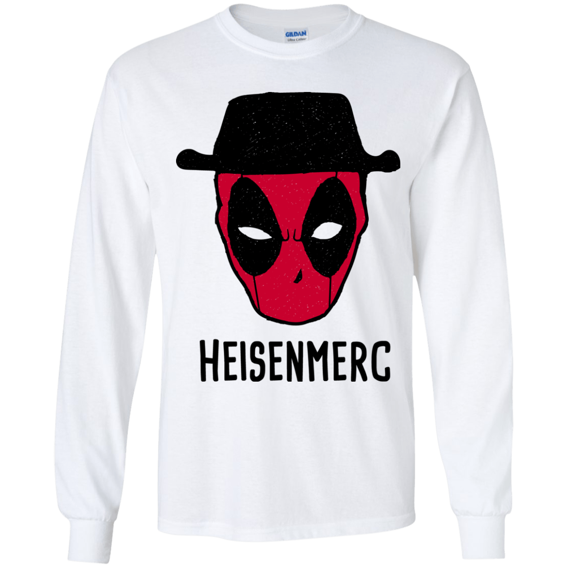 T-Shirts White / YS Heisenmerc Youth Long Sleeve T-Shirt