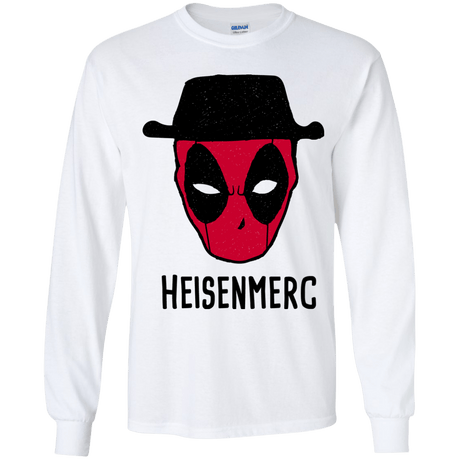 T-Shirts White / YS Heisenmerc Youth Long Sleeve T-Shirt