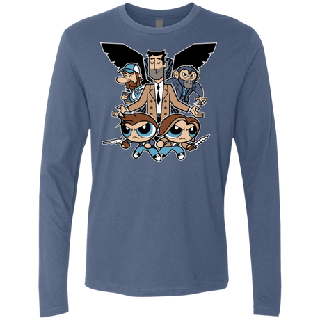 T-Shirts Indigo / Small Hell and Back Boys Men's Premium Long Sleeve