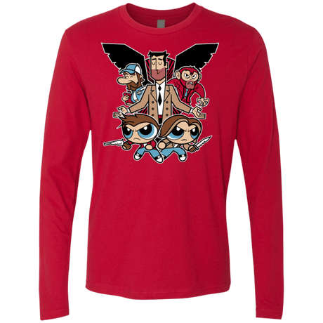 T-Shirts Red / Small Hell and Back Boys Men's Premium Long Sleeve