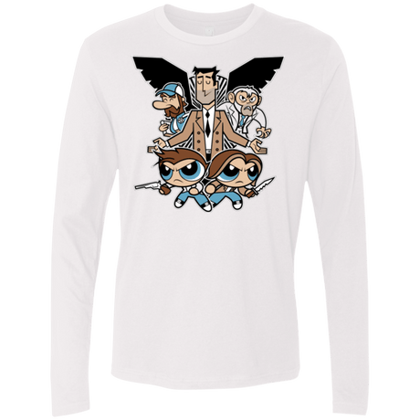 T-Shirts White / Small Hell and Back Boys Men's Premium Long Sleeve