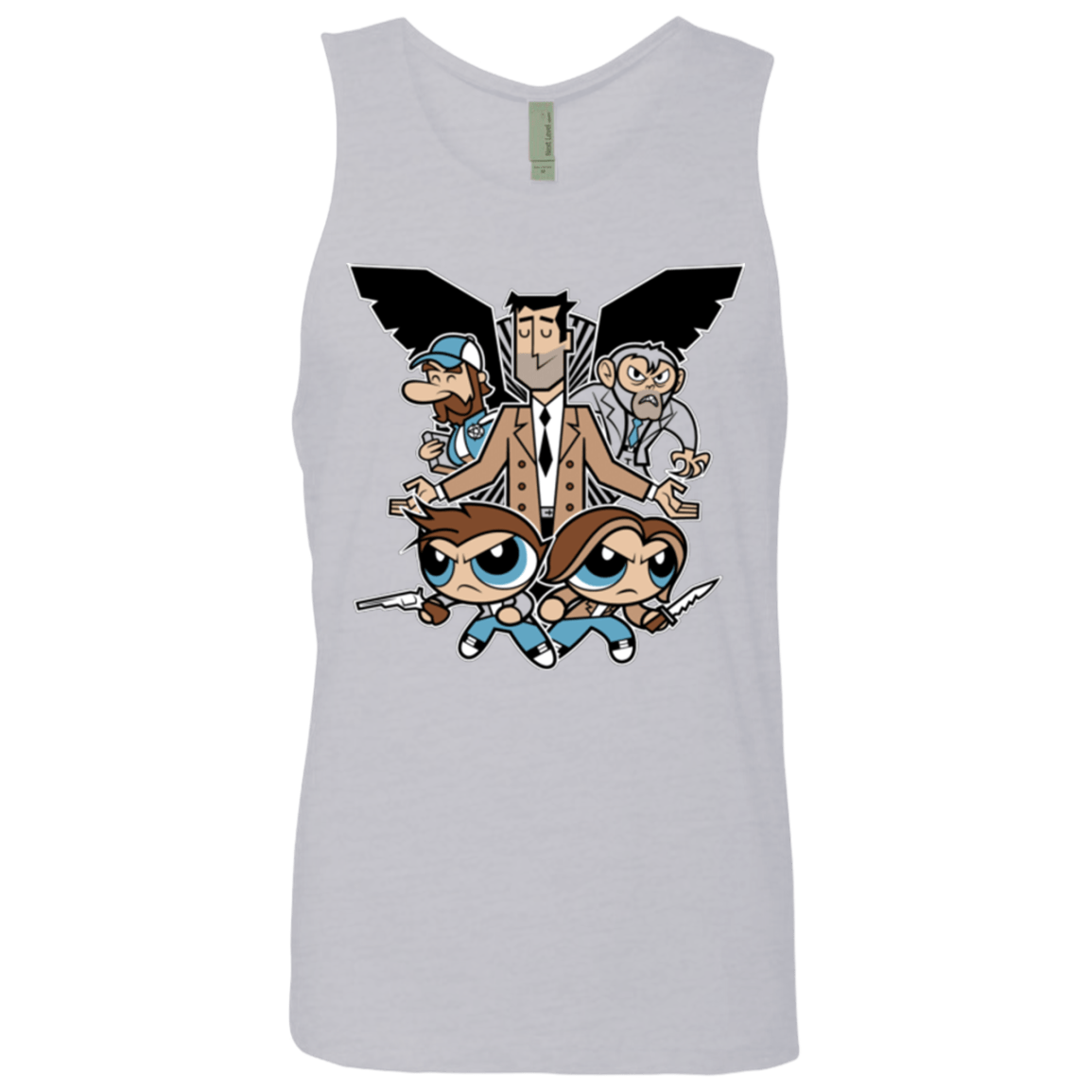 T-Shirts Heather Grey / Small Hell and Back Boys Men's Premium Tank Top
