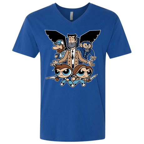 T-Shirts Royal / X-Small Hell and Back Boys Men's Premium V-Neck