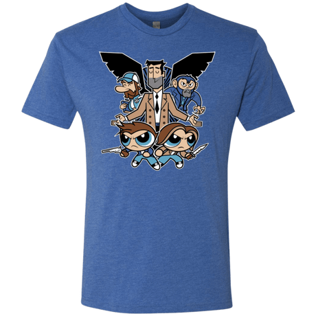 T-Shirts Vintage Royal / Small Hell and Back Boys Men's Triblend T-Shirt