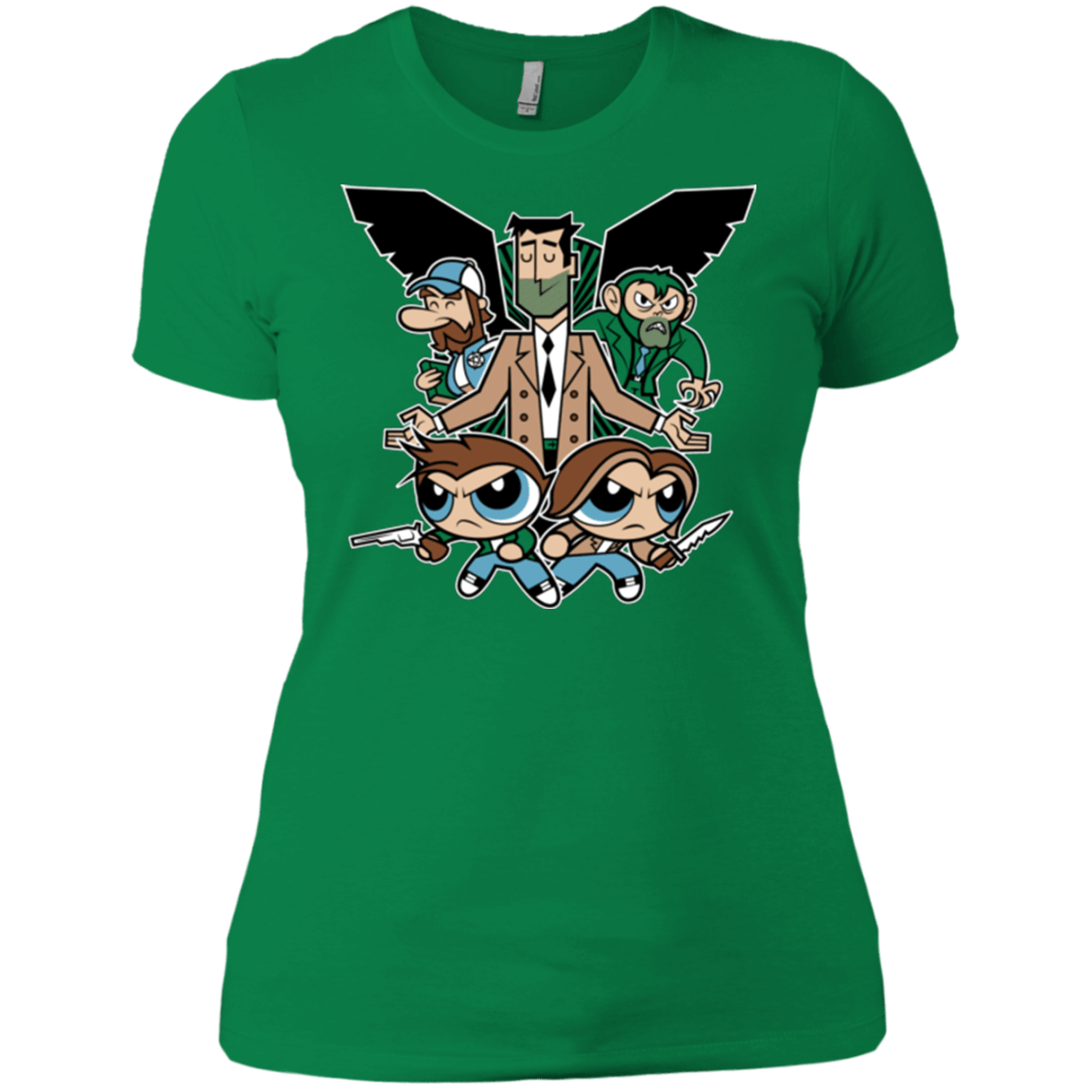 T-Shirts Kelly Green / X-Small Hell and Back Boys Women's Premium T-Shirt