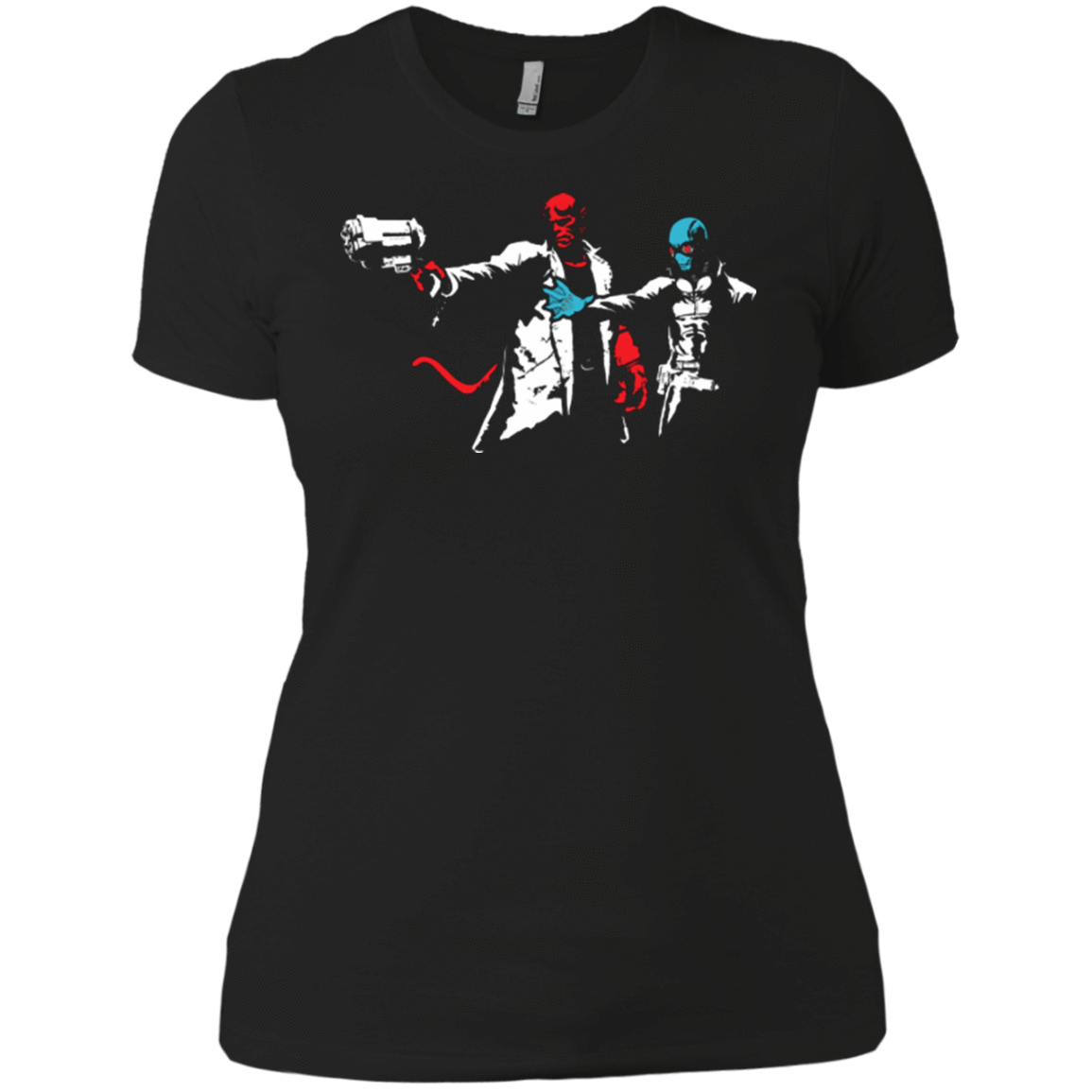T-Shirts Black / X-Small Hell Fiction Women's Premium T-Shirt