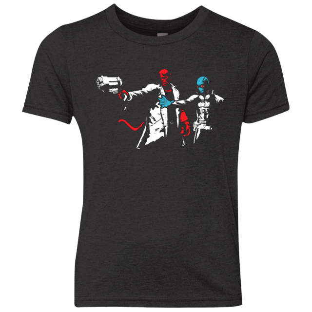 T-Shirts Vintage Black / YXS Hell Fiction Youth Triblend T-Shirt