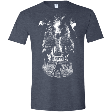 T-Shirts Heather Navy / S Hell On Earth Men's Semi-Fitted Softstyle