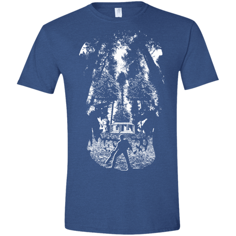 T-Shirts Heather Royal / X-Small Hell On Earth Men's Semi-Fitted Softstyle