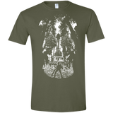 T-Shirts Military Green / S Hell On Earth Men's Semi-Fitted Softstyle