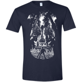 T-Shirts Navy / X-Small Hell On Earth Men's Semi-Fitted Softstyle