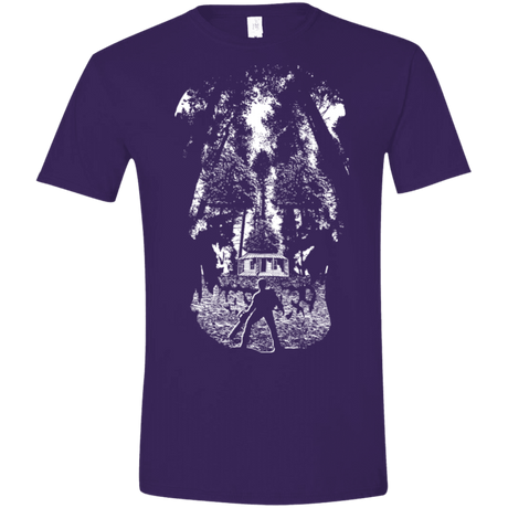T-Shirts Purple / S Hell On Earth Men's Semi-Fitted Softstyle