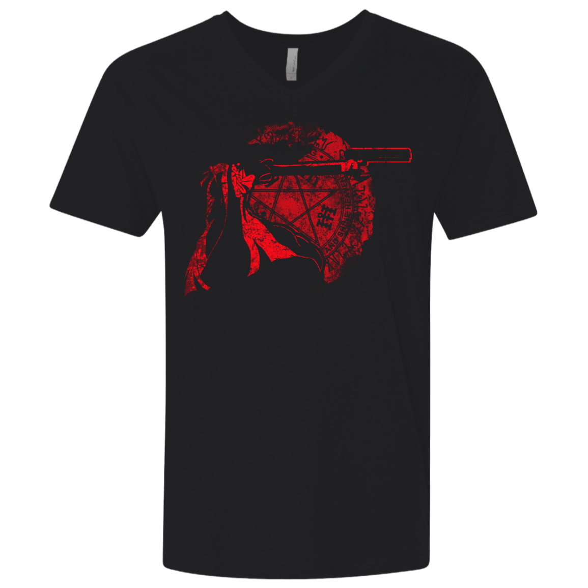 T-Shirts Black / X-Small Hell Singer Men's Premium V-Neck