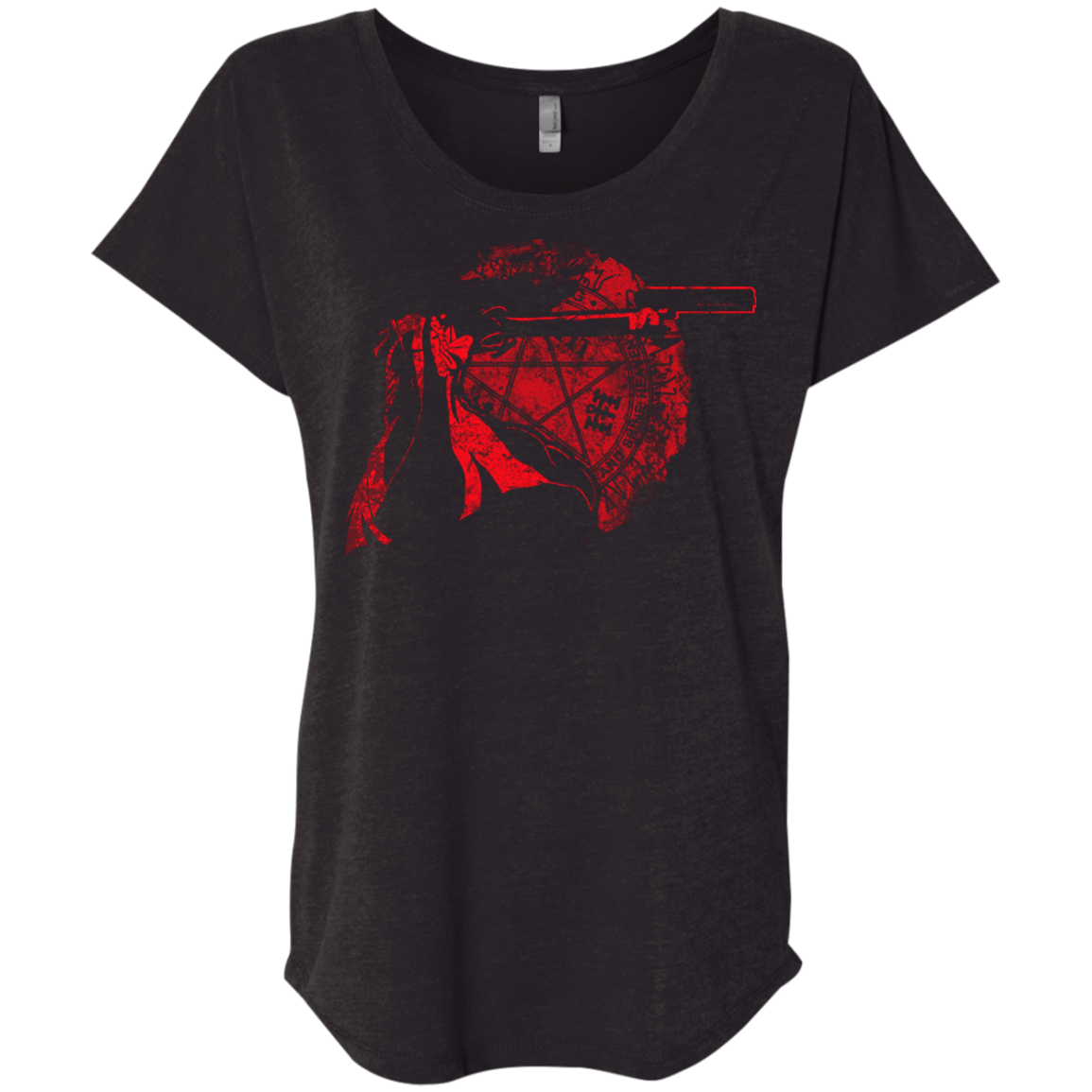 Hell Singer Triblend Dolman Sleeve