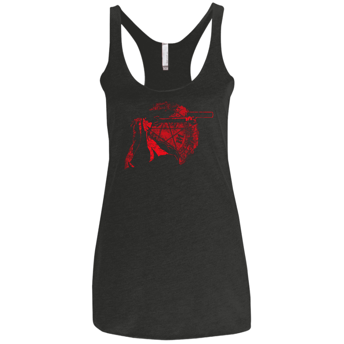 Hell Singer Women's Triblend Racerback Tank