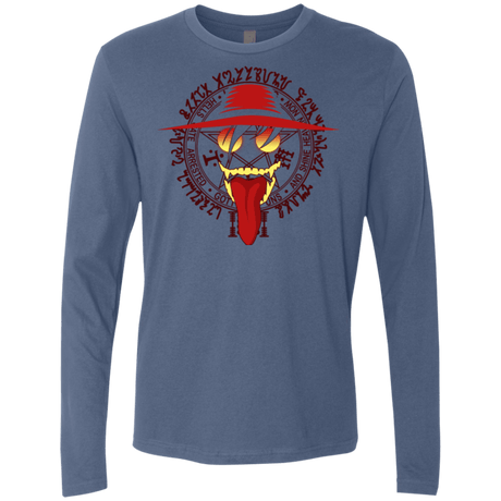 T-Shirts Indigo / Small Hell Yeah Men's Premium Long Sleeve