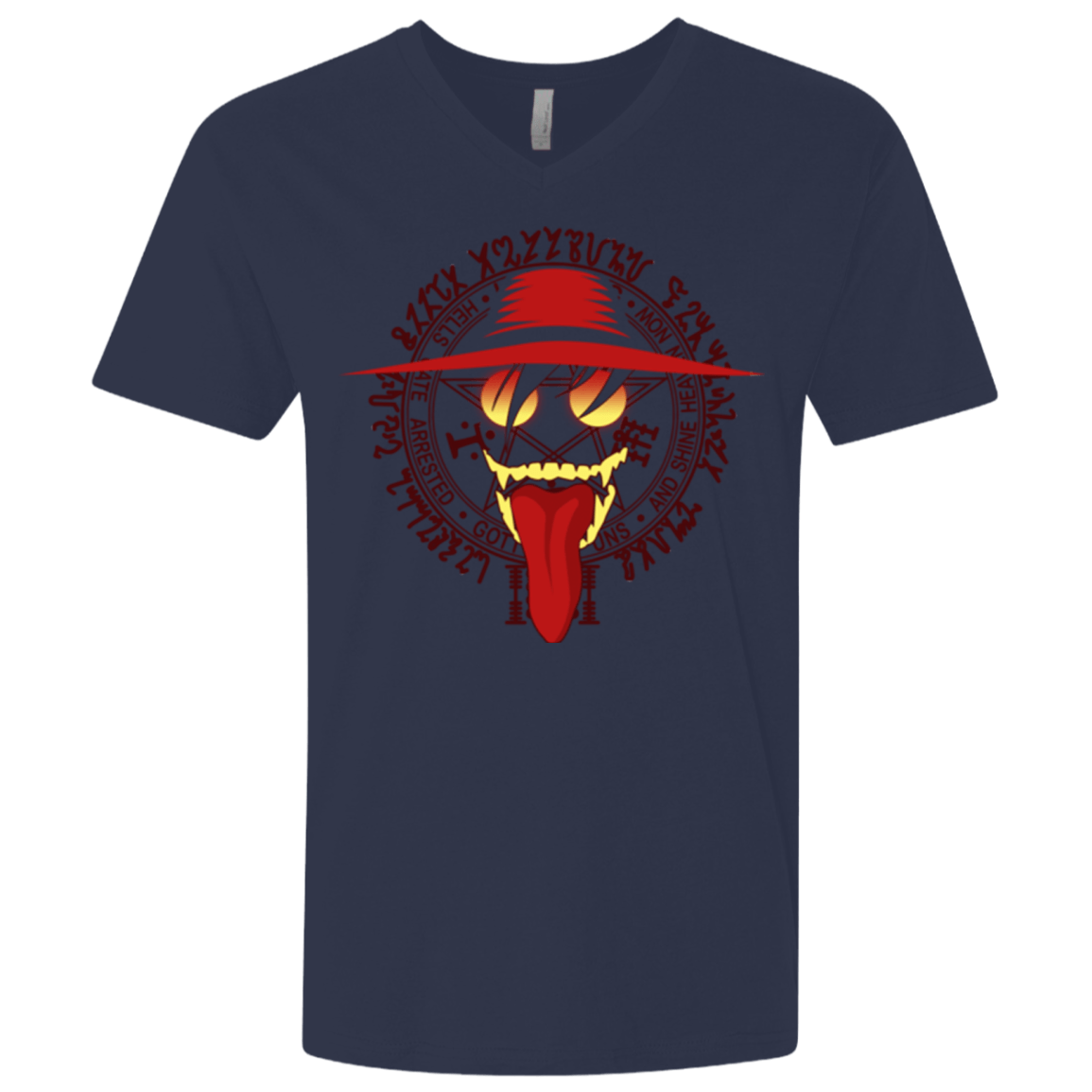 T-Shirts Midnight Navy / X-Small Hell Yeah Men's Premium V-Neck