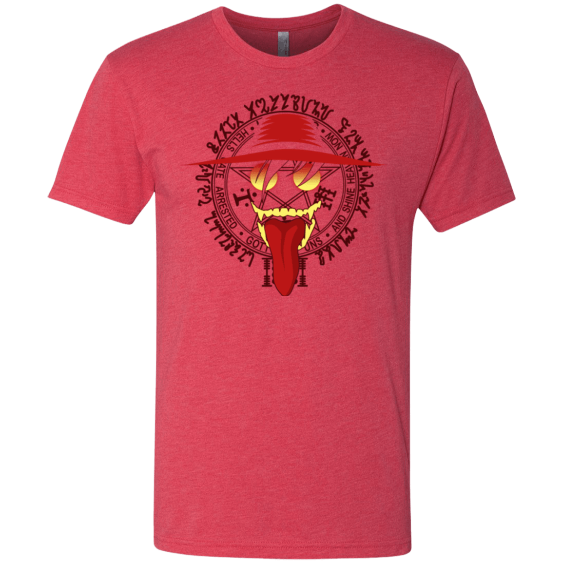 T-Shirts Vintage Red / Small Hell Yeah Men's Triblend T-Shirt