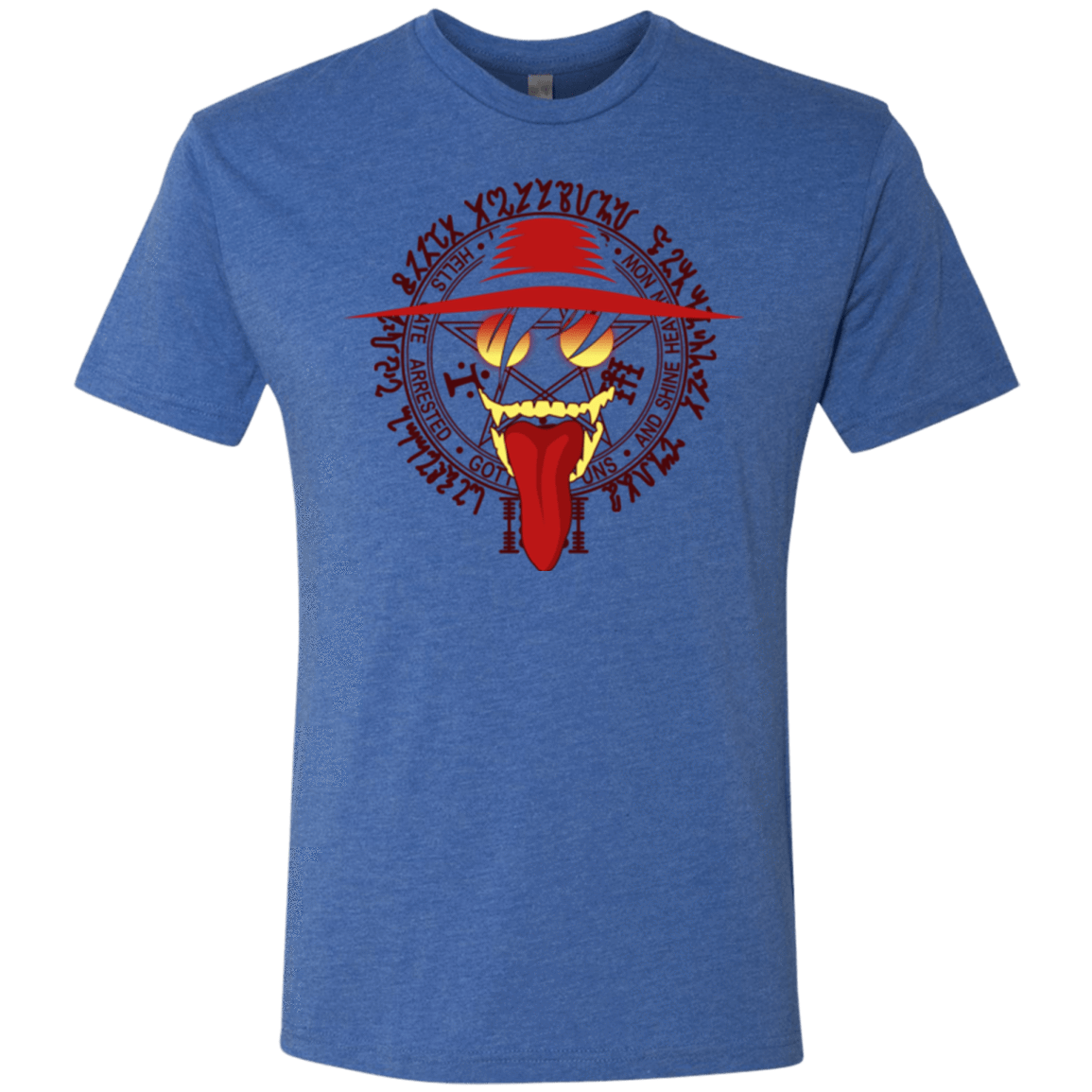 T-Shirts Vintage Royal / Small Hell Yeah Men's Triblend T-Shirt