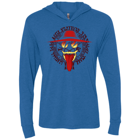 T-Shirts Vintage Royal / X-Small Hell Yeah Triblend Long Sleeve Hoodie Tee