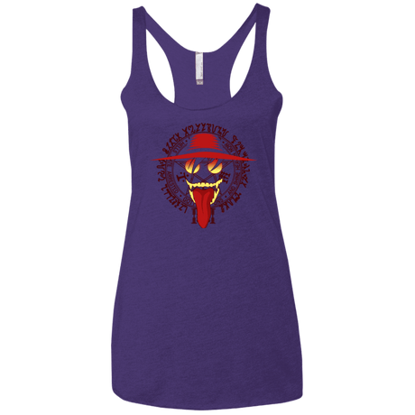 T-Shirts Purple / X-Small Hell Yeah Women's Triblend Racerback Tank