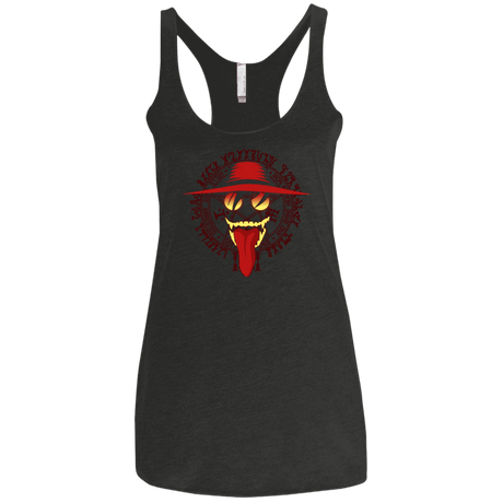 T-Shirts Vintage Black / X-Small Hell Yeah Women's Triblend Racerback Tank