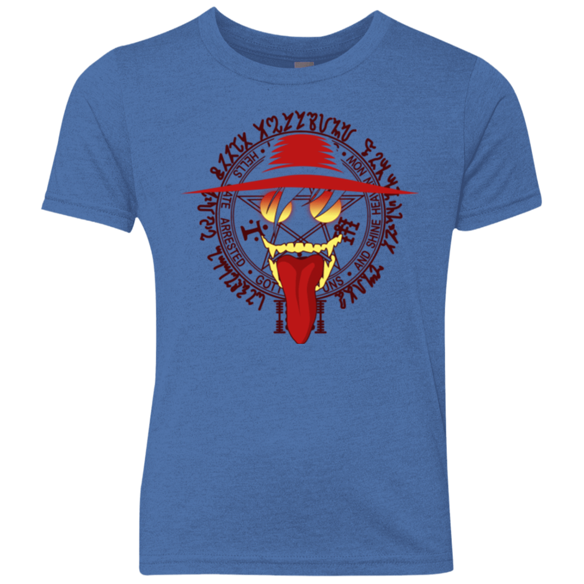 T-Shirts Vintage Royal / YXS Hell Yeah Youth Triblend T-Shirt