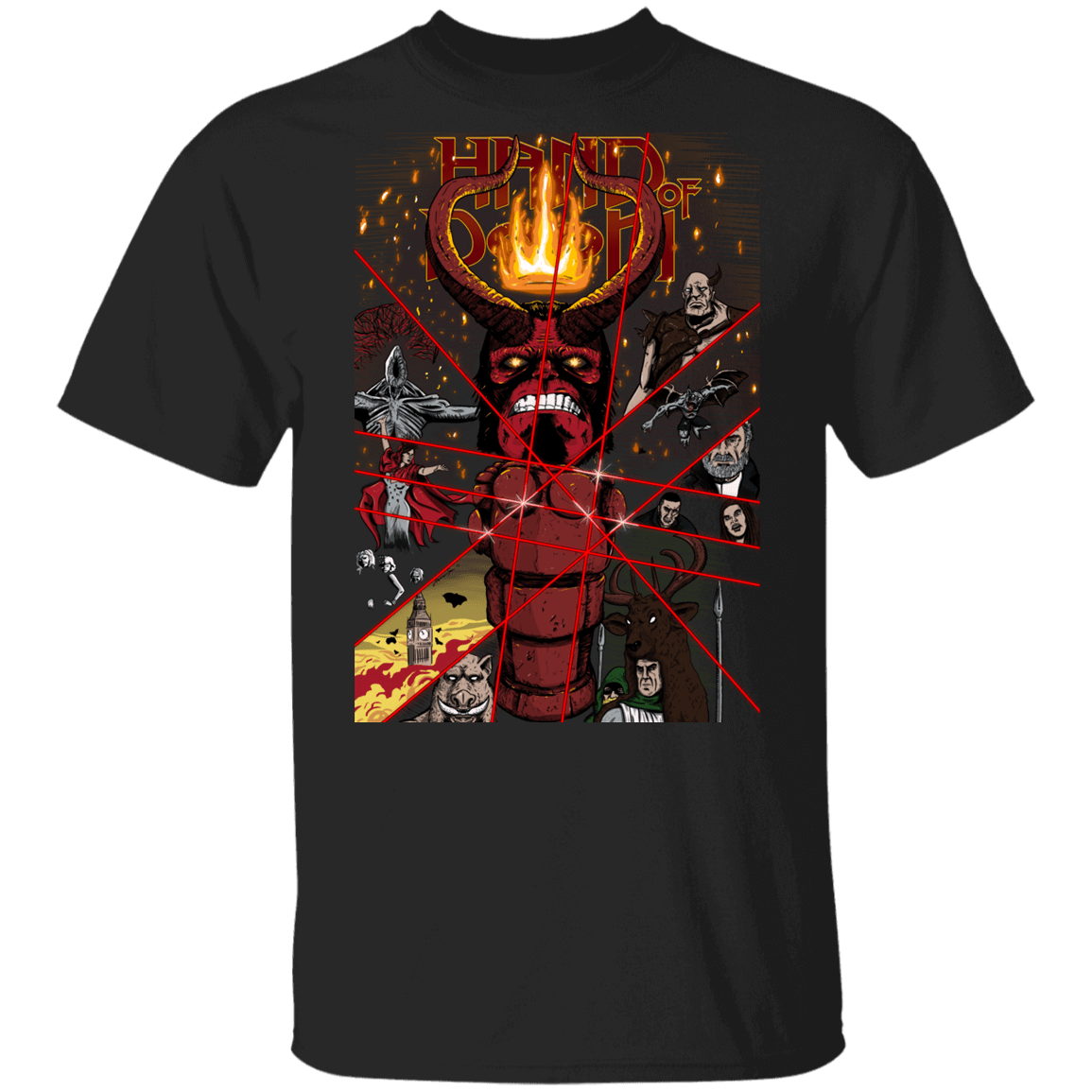 T-Shirts Black / YXS Hellboy Infinity Youth T-Shirt