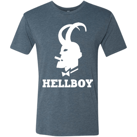 T-Shirts Indigo / Small Hellboy Men's Triblend T-Shirt