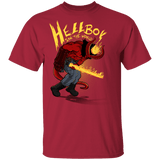 T-Shirts Cardinal / S Hellboy Save The World T-Shirt
