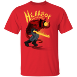 T-Shirts Red / S Hellboy Save The World T-Shirt