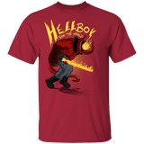 T-Shirts Cardinal / YXS Hellboy Save The World Youth T-Shirt
