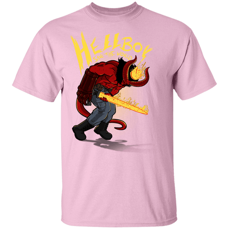 T-Shirts Light Pink / YXS Hellboy Save The World Youth T-Shirt