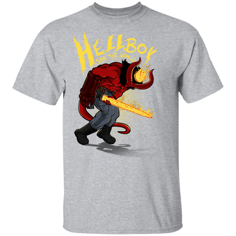 T-Shirts Sport Grey / YXS Hellboy Save The World Youth T-Shirt