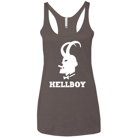 T-Shirts Macchiato / X-Small Hellboy Women's Triblend Racerback Tank