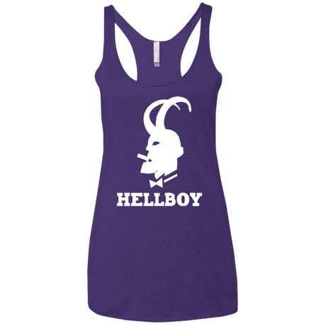T-Shirts Purple / X-Small Hellboy Women's Triblend Racerback Tank
