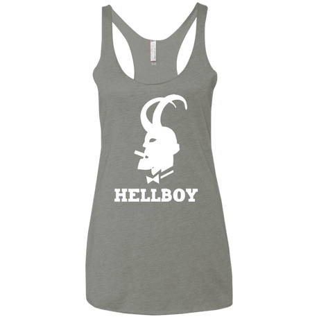 T-Shirts Venetian Grey / X-Small Hellboy Women's Triblend Racerback Tank