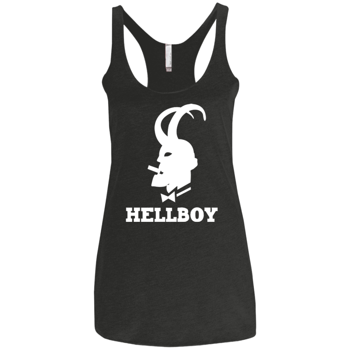 T-Shirts Vintage Black / X-Small Hellboy Women's Triblend Racerback Tank