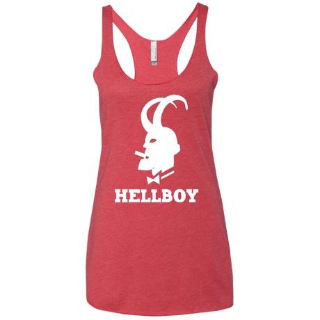T-Shirts Vintage Red / X-Small Hellboy Women's Triblend Racerback Tank