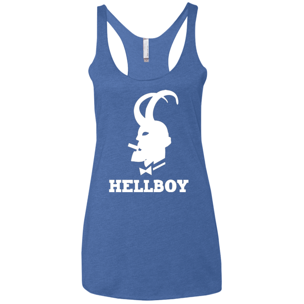 T-Shirts Vintage Royal / X-Small Hellboy Women's Triblend Racerback Tank