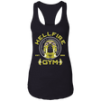 T-Shirts Black / X-Small Hellfire Gym Women's Racerback Tank