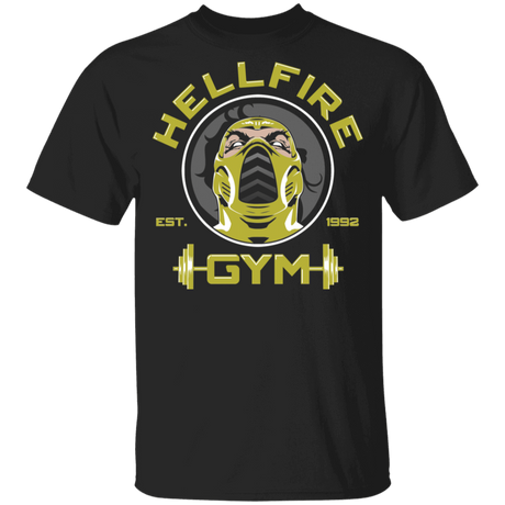 T-Shirts Black / YXS Hellfire Gym Youth T-Shirt