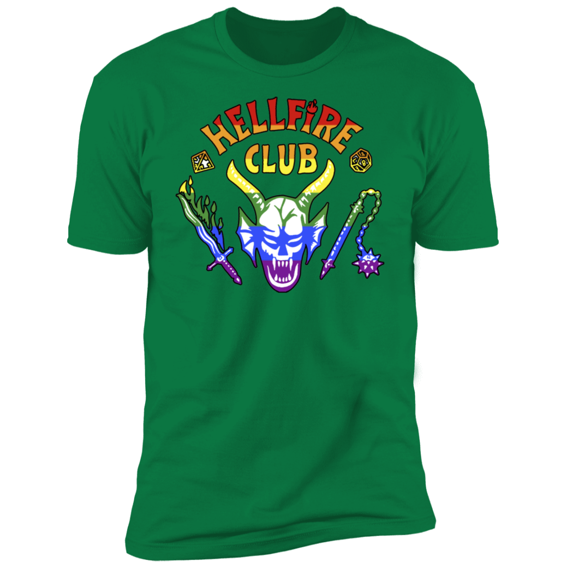 T-Shirts Kelly Green / S Hellfire Pride Club Men's Premium T-Shirt