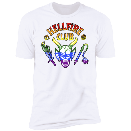 T-Shirts White / S Hellfire Pride Club Men's Premium T-Shirt